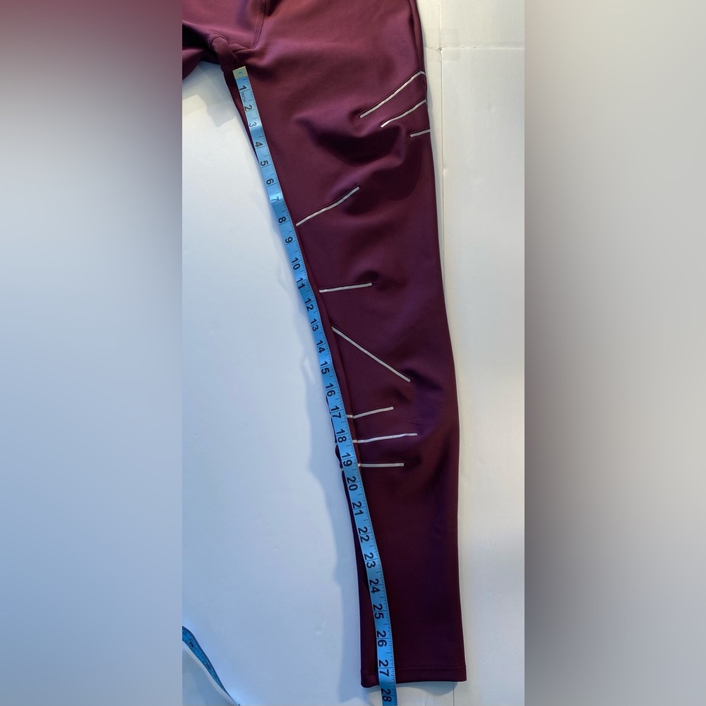 Alo Yoga High waist  Sequence  Legging  Black Plum  Large  NWOT - Picture 5 of 10